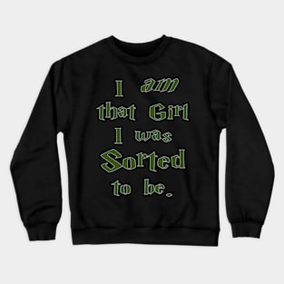 Sorted Girl Crewneck Sweatshirt